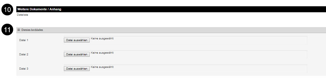 Weitere Dokumente / Anhang